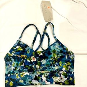 NWT Sweaty Betty Multicolor Sports Bra